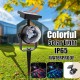 Solar Powered Rotating LED Projection Light Colorful Garden Lawn Lamp Waterproof Outdoor Lighting Solar Powered Rotating LED Projection Light Colorful Garden Lawn Lamp Waterproof Outdoor Lighting