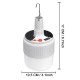 Solar Powered Shed 24/42LED Light Bulb Rechargeable Portable Hanging Hook Tent Camping Emergency Lamp Solar Powered Shed 24/42LED Light Bulb Rechargeable Portable Hanging Hook Tent Camping Emergency Lamp