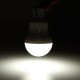 Solar Powered Shed Light Bulb LED Portable Hang Up Lamp Hooking Outdoor Camping