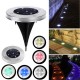 Solar Powered Stainless 5 LED Ground Buried Light Waterproof for Outdoor Garden Path Decor Solar Powered Stainless 5 LED Ground Buried Light Waterproof for Outdoor Garden Path Decor