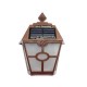 Solar Powered Wall Light Mount LED Landscape Fence Yard Garden Path Lamp Outdoor