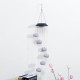 Solar Powered Wind Chime Light LED Garden Hanging Spinner Lamp Color Changing