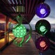 Solar Powered Wind Chimes Light 7 Color Changing LED Garden Hanging Spinner Lamp