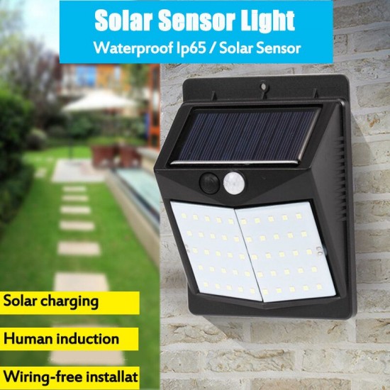 Solar Sensor Light 50/70 / 90led Human Body Induction Wall Light Small
