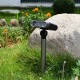 Solar Spotlight Adjustable Lawn Lamp Landscape Courtyard Outdoor Garden Light