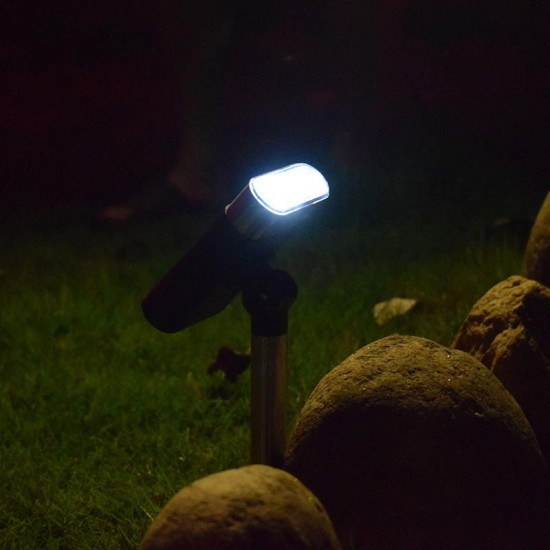 Solar Spotlight Adjustable Lawn Lamp Landscape Courtyard Outdoor Garden Light