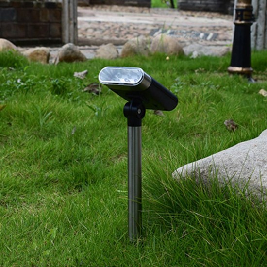 Solar Spotlight Adjustable Lawn Lamp Landscape Courtyard Outdoor Garden Light Solar Spotlight Adjustable Lawn Lamp Landscape Courtyard Outdoor Garden Light