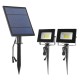 LED Solar Light Outdoor Garden Solar Spotlight 2 Mode Light Sensor Solar Wall Lights For Garden Floodlight Lamps