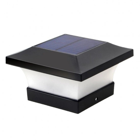 LED Solar Power Garden Light Square Post Lights IP65 Waterproof Column Light for Outdoor Garden Courtyard Porch Wall Lamp LED Solar Power Garden Light Square Post Lights IP65 Waterproof Column Light for Outdoor Garden Courtyard Porch Wall Lamp