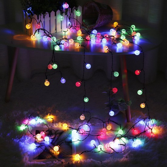 USB + Solar Powered 60 LED String Light Garden Path Yard Decor Lamp Waterproof USB + Solar Powered 60 LED String Light Garden Path Yard Decor Lamp Waterproof