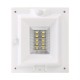 Waterproof 10 LED Outdoor Solar Powered PIR Motion Sensor Security Wall Light Mounting Pole Fit Home