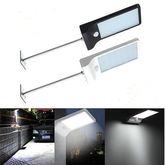 Waterproof 36 LED Outdoor Solar Powered PIR Motion Sensor Security Lamp Light Mounting Pole Fit Home Waterproof 36 LED Outdoor Solar Powered PIR Motion Sensor Security Lamp Light Mounting Pole Fit Home