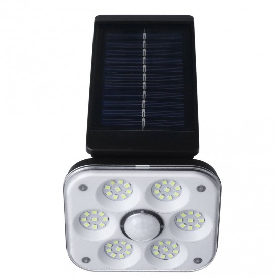 Waterproof 48LED/54COB/54LED Solar Motion Sensor Wall Light IP65 Outdoor Garden Yard Street Lamp