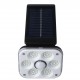 Waterproof 48LED/54COB/54LED Solar Motion Sensor Wall Light IP65 Outdoor Garden Yard Street Lamp