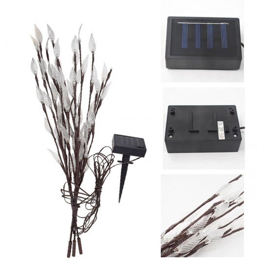 Waterproof Colorful Branch Tree Leaf Garden Lawn LED Solar Light Outdoor Landscape Lamp Waterproof Colorful Branch Tree Leaf Garden Lawn LED Solar Light Outdoor Landscape Lamp