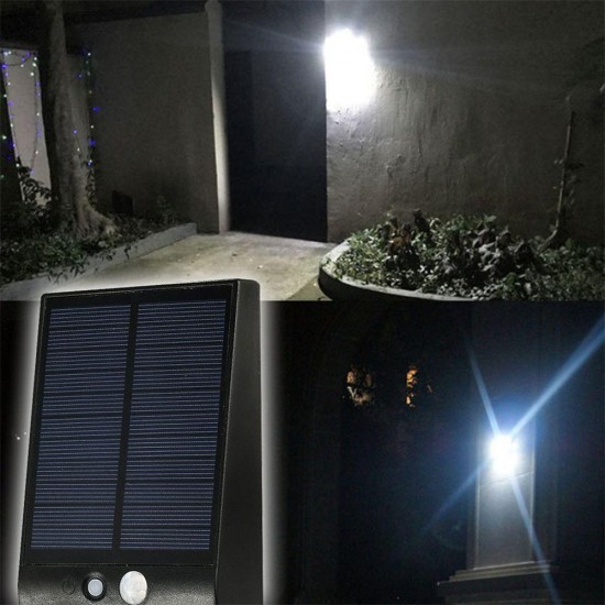 Waterproof IP65 PIR Sensor 24 LED Solar Light White/Black Shade White Light Wall Lamp Outdoor Genden Waterproof IP65 PIR Sensor 24 LED Solar Light White/Black Shade White Light Wall Lamp Outdoor Genden
