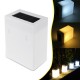 Waterproof LED Solar Light Fence Wall Lamp Outdoor Garden Landscape Light White/Warm White Waterproof LED Solar Light Fence Wall Lamp Outdoor Garden Landscape Light White/Warm White