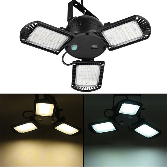 Waterproof LED Solar Street Light Outdoor Three Blades Garage Courtyard Garden Lamp Waterproof LED Solar Street Light Outdoor Three Blades Garage Courtyard Garden Lamp