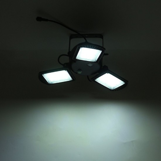 Waterproof LED Solar Street Light Outdoor Three Blades Garage Courtyard Garden Lamp Waterproof LED Solar Street Light Outdoor Three Blades Garage Courtyard Garden Lamp