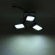 Waterproof LED Solar Street Light Outdoor Three Blades Garage Courtyard Garden Lamp Waterproof LED Solar Street Light Outdoor Three Blades Garage Courtyard Garden Lamp