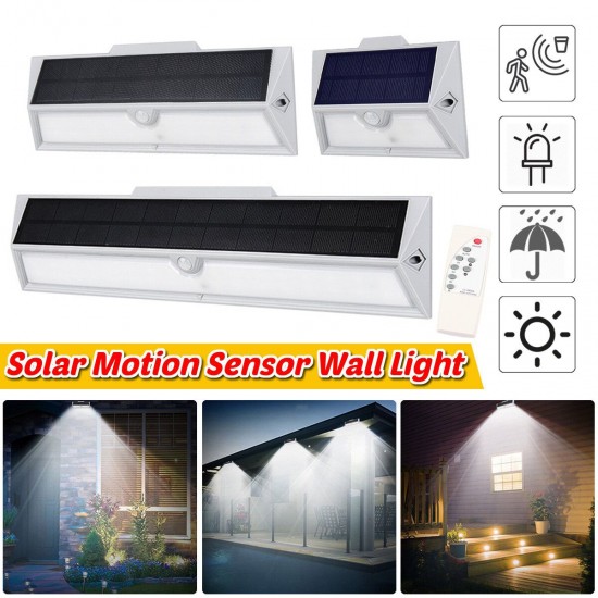 Waterproof PIR Motion Sensor 9/21/33LED Solar Power Wall Light Outdoor Garden Yard Home Lamp