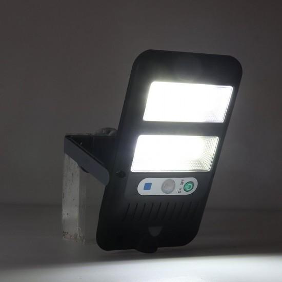 Waterproof Solar Street COB LED Light PIR Motion Sensor Induction Wall Road Lamp