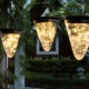 Wind Chimes Solar Powered LED Light Changing Hanging Garden Yard Outdoor Decor