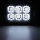 108LED 10000mAh Battery Solar Street Light Button Control Light Control Remote Control