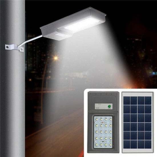 10W LED Solar Light Road Street Wall Lamp Outdoor Path Waterproof