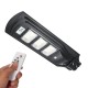 120W LED Solar Powered Wall Street Light PIR Motion Outdoor Garden Lamp