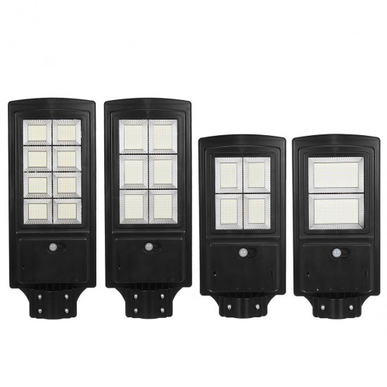 140/160/324/392LED Solar Powered LED Street Light PIR Motion Sensor Wall Lamp + Remote