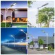 150/300/450LED Solar Street Light PIR Motion Sensor Outdoor Garden Road Wall Lamp