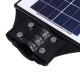 150/300/450LED Solar Street Light PIR Motion Sensor Wall Lamp With Remote Waterproof