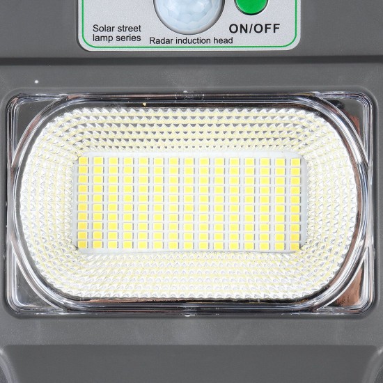 150/300/450LED Street Light Solar Lamp Radar Motion Sensor Timing Control+Light Control Garden Yard Lighting with Remote Control 150/300/450LED Street Light Solar Lamp Radar Motion Sensor Timing Control+Light Control Garden Yard Lighting with Remote Control