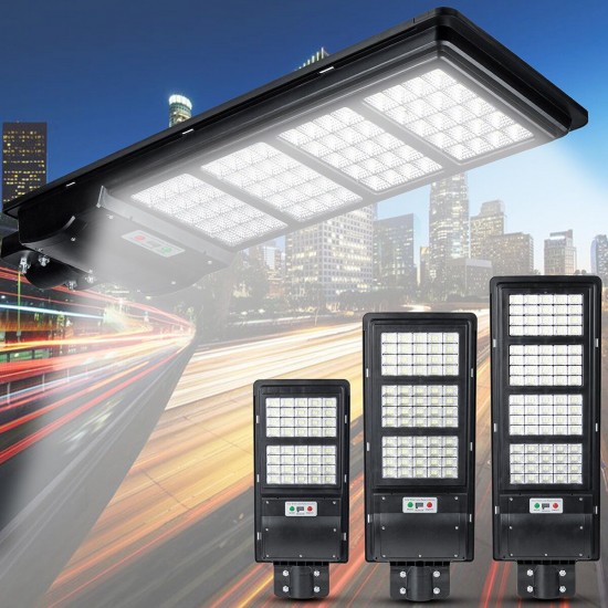 160/240/320LED Solar Powered Light Outdoor Wall Street Lamp Radar Sensor Outdoor