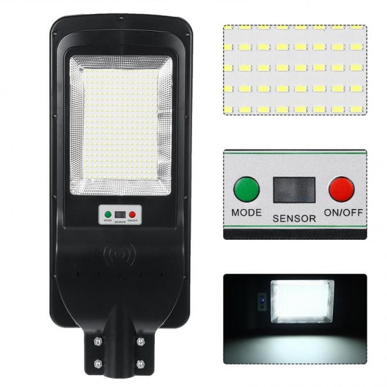 2000W/3500W LED Solar Street Light PIR Motion Sensor Outdoor Wall Lamp+Remote