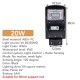 20W Waterproof Solar Street Light Outdoor without Mounting Pole,Light Control + Radar Sensor Solar Floodlight Security Wall Lamp 20W Waterproof Solar Street Light Outdoor without Mounting Pole,Light Control + Radar Sensor Solar Floodlight Security Wall Lamp