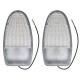 24W Light Control Radar Sensor 144 LED Road Street Lights Flood Lamp for Outdoor Yard AC85-265V