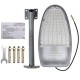 24W Light Control Radar Sensor 144 LED Road Street Lights Flood Lamp for Outdoor Yard AC85-265V