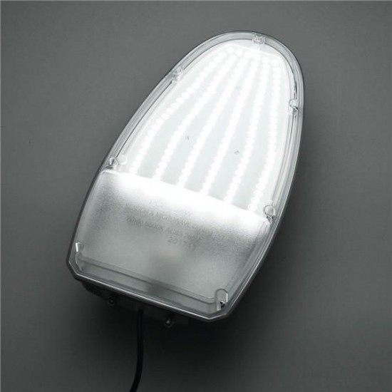 24W Light Control Radar Sensor 144 LED Road Street Lights Flood Lamp for Outdoor Yard AC85-265V