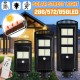 286/572/858LED Solar Street Light Radar Motion Sensor Outdoor Wall Lamp with Timing Function + Remote Control