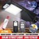 300/320LED Solar Panel Street Light Waterproof Radar Sensor Wall Lamp + Remote Control