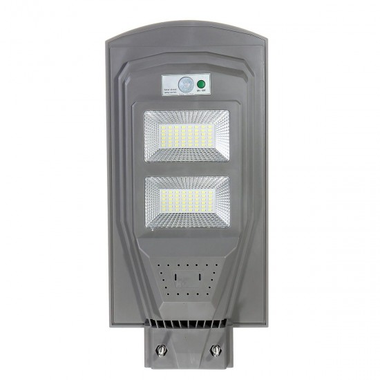 30W 60W 90W LED Solar Street Light 5730 Lamp Beads Human Body Induction + Low Light Mode White Light