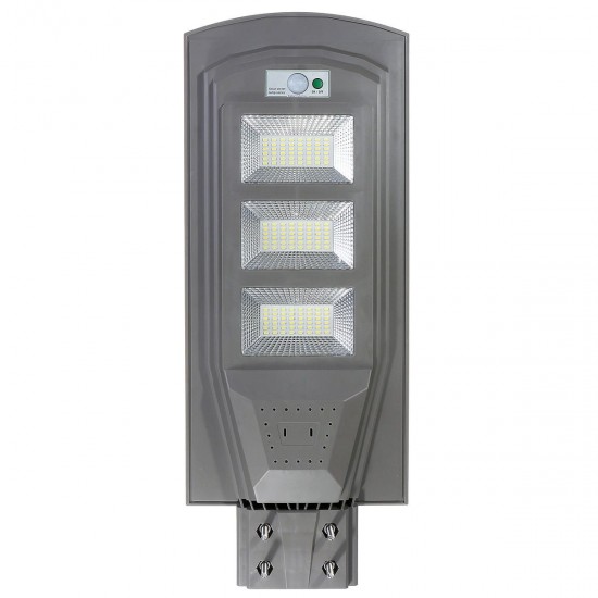 30W 60W 90W LED Solar Street Light 5730 Lamp Beads Human Body Induction + Low Light Mode White Light