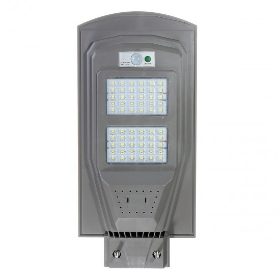 30W 60W 90W LED Solar Street Light Human Body Induction + Low Light Mode White Light