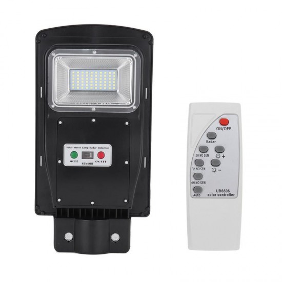 30W LED Solar Street Light Radar PIR Wall Lamp +Remote 30W LED Solar Street Light Radar PIR Wall Lamp +Remote