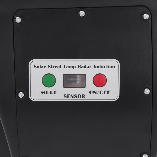 30W LED Solar Street Light Radar PIR Wall Lamp +Remote 30W LED Solar Street Light Radar PIR Wall Lamp +Remote