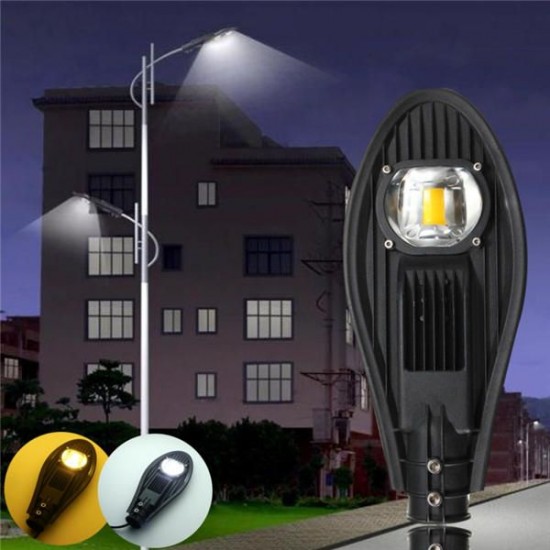 30W LED Warm White/White Road Street Flood Light Outdoor Walkway Garden Yard Lamp DC12V