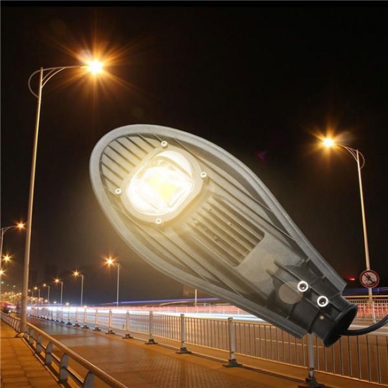 30W LED Warm White/White Road Street Flood Light Outdoor Walkway Garden Yard Lamp DC12V
