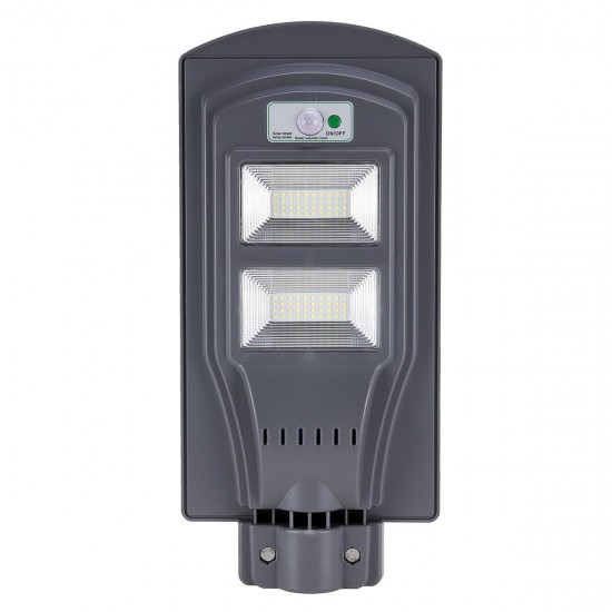 40W Solar Street Light Outdoor with PIR Motion Sensor, Waterproof LED Wall Lights Street Area Lighting Auto ON/OFF Courtyard Deck Night Lights